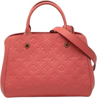 Louis Vuitton Pre-owned Montaigne BB - - Pre-owned - Donna - Rosa - ONE SIZE