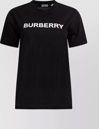 Burberry logo cotton t-shirt