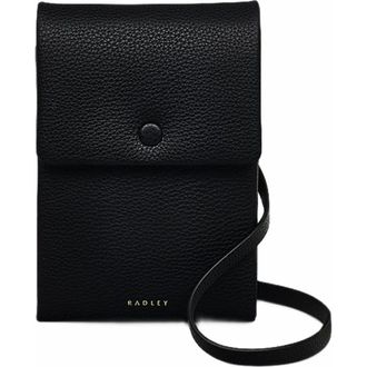 Radley London Mallow Street Medium Phone Crossbody Bag in Black at Nordstrom