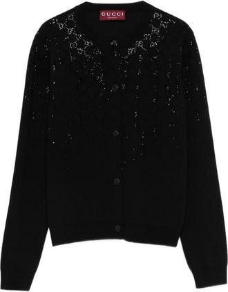 Gucci Mujer, Jerseys, Negro, Talla: S