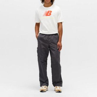 New Balance Mens Made in USA Tech Pant in Grey Polywoven, size X-Small