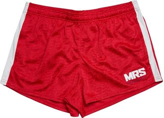 Nike x Martine Rose shorts met logopatch - Rood