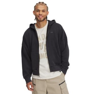 Under Armour Heren fleece hoodie (Zwart)