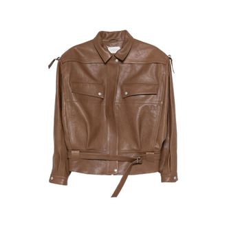 Magda Butrym Button Belted Jacket