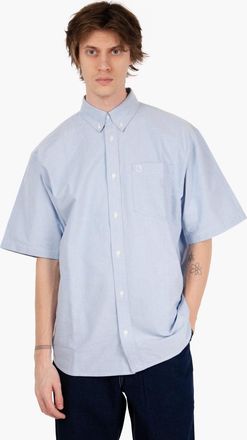 Carhartt Work in Progress Shirt sleeve shirt Braxton bleach / wax
