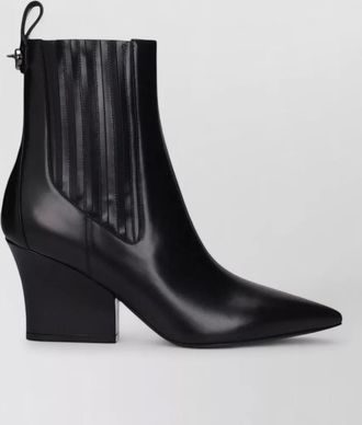 Valentino Garavani leather ankle boots