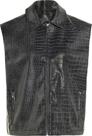 adidas Originals Leather Vest Nero