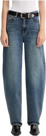 Gestuz Gzviva Baggy Jeans - Dames - Loose Fit Jeans - Blauw - W28 L32 - Katoen - Jeans
