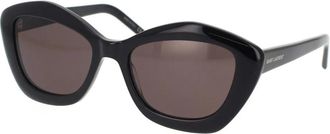 Saint Laurent New Wave SL 68 Zonnebril Zwart - Dames - Zonnebrillen - Zwart - 54 MM - Accessoires