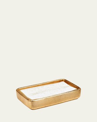 Labrazel Ava Towel Tray, Gold