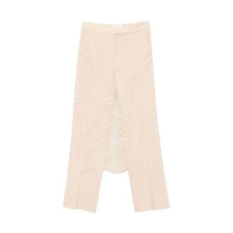 Zimmermann Valiant Lace Wrap Pant - - Trousers - Donna - Beige - S