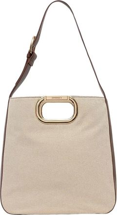 Twinset Donna, Borse, Beige, Taglia unica, new