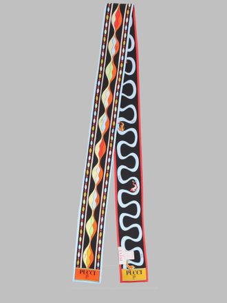 Emilio Pucci Printed Silk Bandeau Scarf - Multicolor