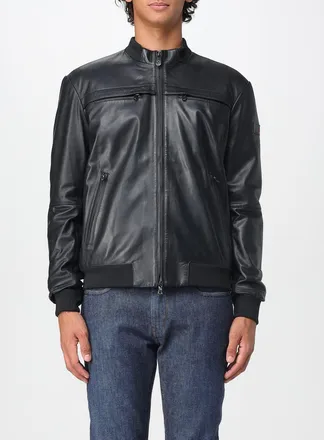 Peuterey Giubbotto biker Peuterey in nappa