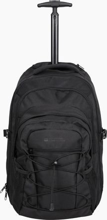 Mountain Warehouse Pioneer Wheeled Backpack - Black - Size: ONE size