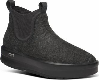 Oofos Womens Oomega Londoner In Black