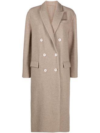 Brunello Cucinelli Kasjmier jas - Beige