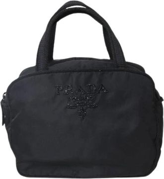 Prada Borsa Vintage Pre-owned in Nylon - - Pre-owned - Donna - Nero - ONE SIZE