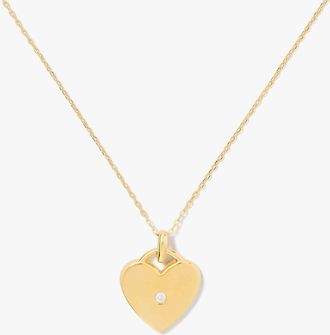 Kate Spade New York Kate Spade Fine Meant To Be Heart Pendant