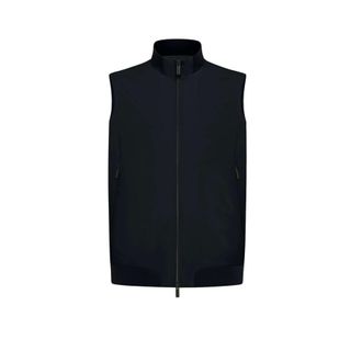 Roberto Ricci Design Vests, male, Blue, Size: 2XL Sweaters