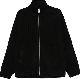 Carhartt Work in Progress Banley Sweater Jacket - Heren - Vesten - Zwart - M - Wol - Truien & Vesten