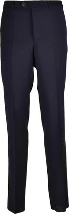 Pal Zileri Wool Trousers Midnight Blue