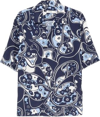 Sandro Camicia a fiori - Blu