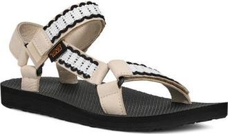 Teva Original Universal Cordcraft Sandal in Birch/Black at Nordstrom, Size 11