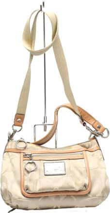 Coach Signature Line Shoulder Bag (Pre-Owned)
