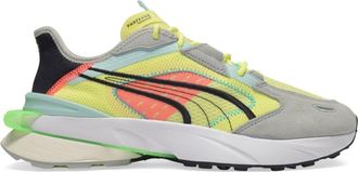 Puma OP-1 Pwrframe low-top sneakers - men - Fabric/Fabric/Suede/Rubber - 11.5 - Yellow