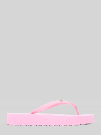 Tommy Hilfiger Flip Flops mit Logo Detail in Rosa, Gr&ouml;&szlig;e 36