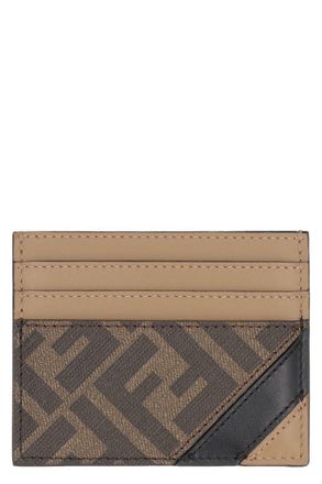 Fendi Coated Canvas Card Holder
