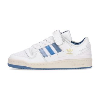 adidas Witte Lage Schoen Blauwe Mannen - Heren - Skateschoenen - Wit - 44 EU - Leer - Fitness