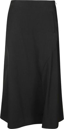 Yohji Yamamoto Mujer, Faldas, Negro, Talla: M