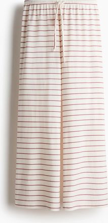 H&M Hose aus Baumwollmix - Pink