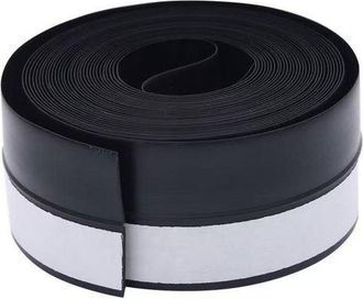 OEM Burlete Autoadhesivo Resistente Para Puertas, Tira De Sellado Inferior De Goma Negra De 25 Mm Y 5 M De Longitud, Burlete Para Ventanas Y Puertas