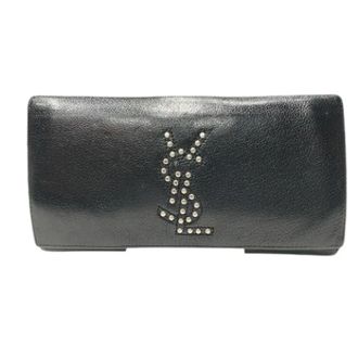 Saint Laurent Pre-owned Long Wallet (Tri-fold) - - Pre-owned - Donna - Nero - ONE SIZE