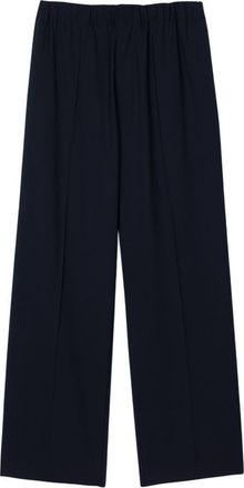 Sandro Wide-leg trousers in Navy Blue at Nordstrom, Size 38 X 31 Eu