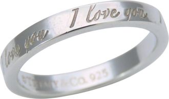Tiffany & Co. Silver Silver 925 Band Ring (Pre-Owned)
