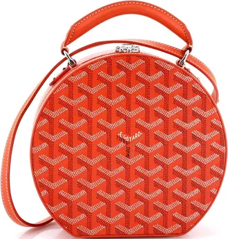 Goyard Alto Hatbox Bag Coated Canvas