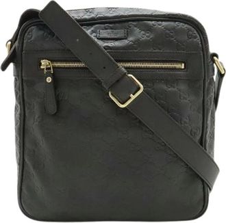 Gucci Pre-owned Cross Body Bags, female, Brown, Size: ONE SIZE Pre-owned Vintage Cross Body Bag