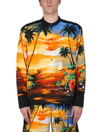 Dolce & Gabbana Multicolor Regular Printed Shirt