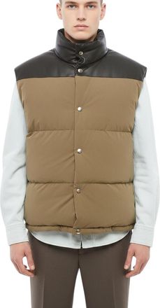Bottega Veneta Light Brown Sleeveless Jacket