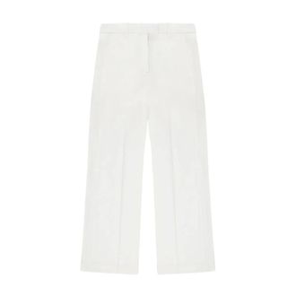 Circolo 1901 Wide Trousers, female, White, Size: 2XS Wide Trousers