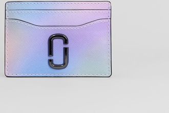 Marc Jacobs The Card Case Wallet In Multicolor Leather