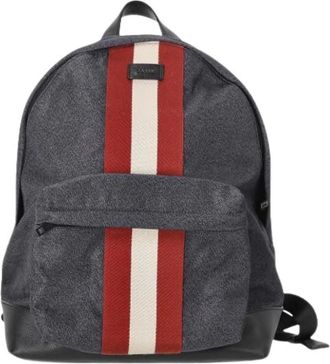 Bally Pre-owned Backpacks, female, Multicolor, Size: ONE SIZE Pre-owned Nylon Backpack