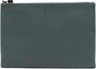 Herm&egrave;s Pre-owned Pochette Evercolor - - Pre-owned - Donna - Grigio - ONE SIZE