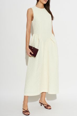 Rotate Floral Motif Dress, Womens, Yellow