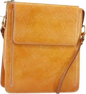 Louis Vuitton Pre-owned Cross Body Bag - Dames - Vintage Schoudertas - Oranje - ONE Size - Leer - Vintage