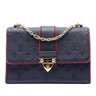 Louis Vuitton Pre-owned Shoulder Bags, female, Blue, Size: ONE SIZE Pre-owned The Saint Sulpice PM